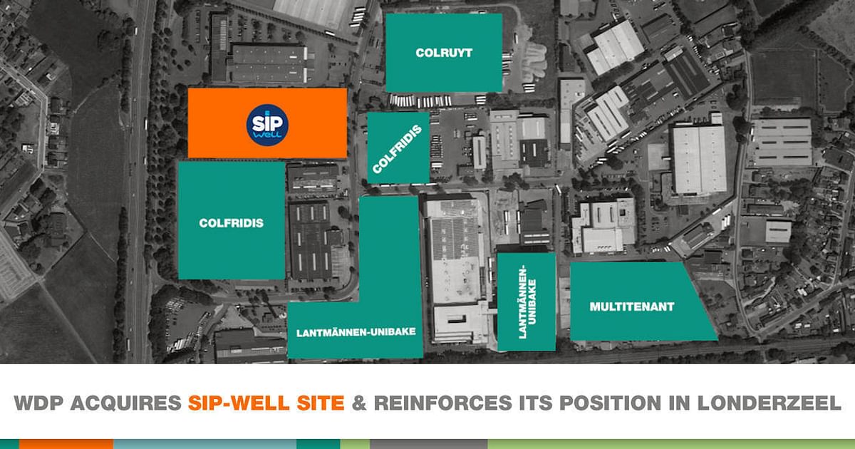 Warehouses De Pauw | WDP acquires Sip-Well site in Londerzeel through…